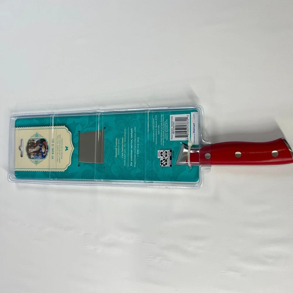 The Pioneer Woman Chef Knife 8 Inch Red Handle Signature Series New In Package‎